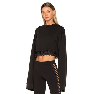 Puma Fenty by Rihanna Black Cropped Sweatshirt (0)